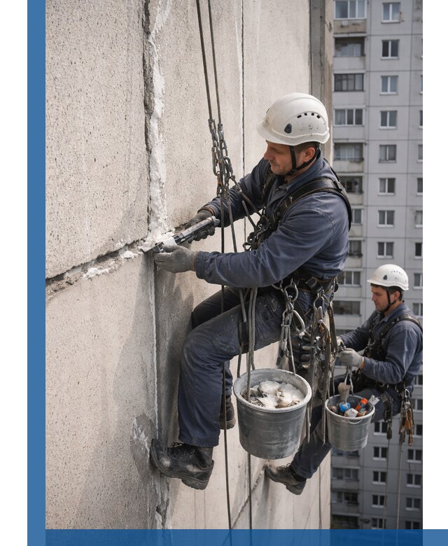 Утепление межпанельных швов в Краснокамске профессионально и надежно