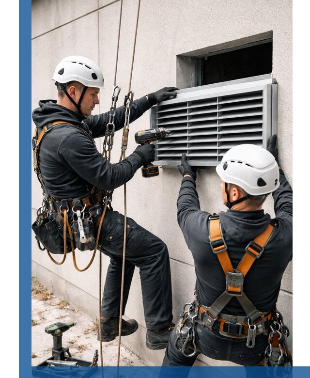 Монтаж вентиляционных решеток в Краснокамске профессиональный сервис