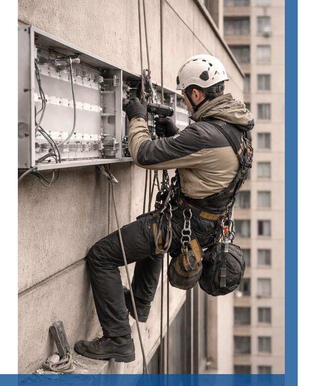 Ремонт вывески на высоте в Краснокамске от 4562 р. | ВЫСОТНИК-Кнм