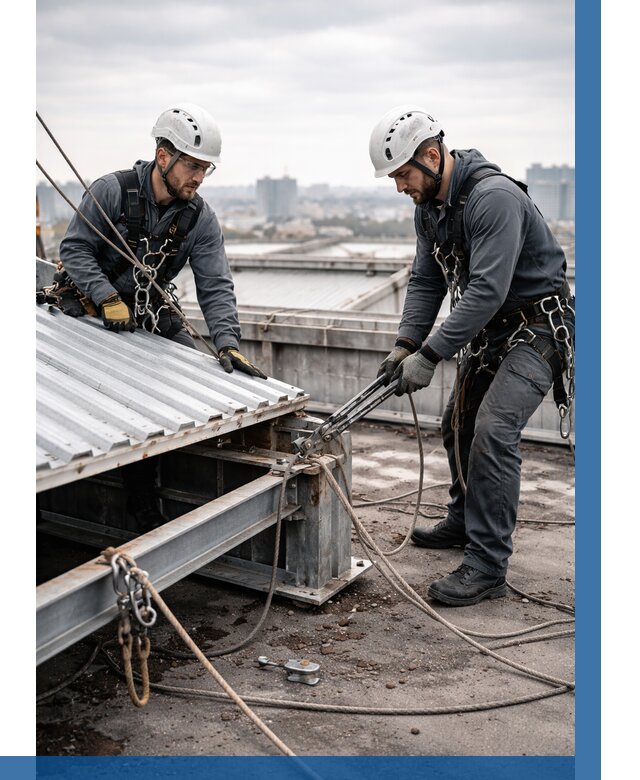 Демонтаж крышной установки в Краснокамске от 86165 р. | ВЫСОТНИК-Кнм