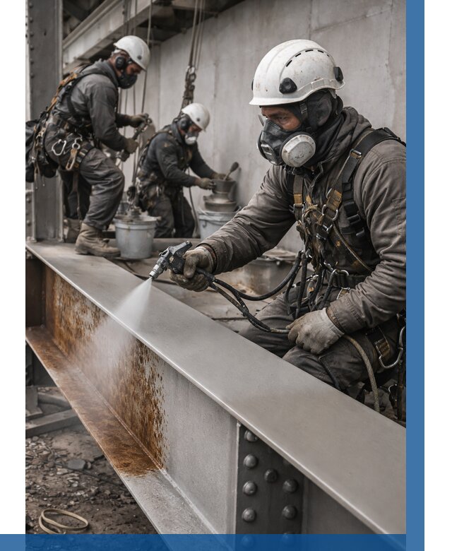 Антикоррозионная покраска металла в Краснокамске от 710 р. | ВЫСОТНИК-Кнм