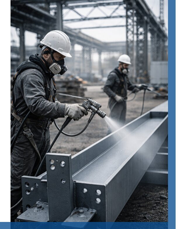 Антикорроз. обработка металлоконстр. в Краснокамске от 456 р. | ВЫСОТНИК-Кнм