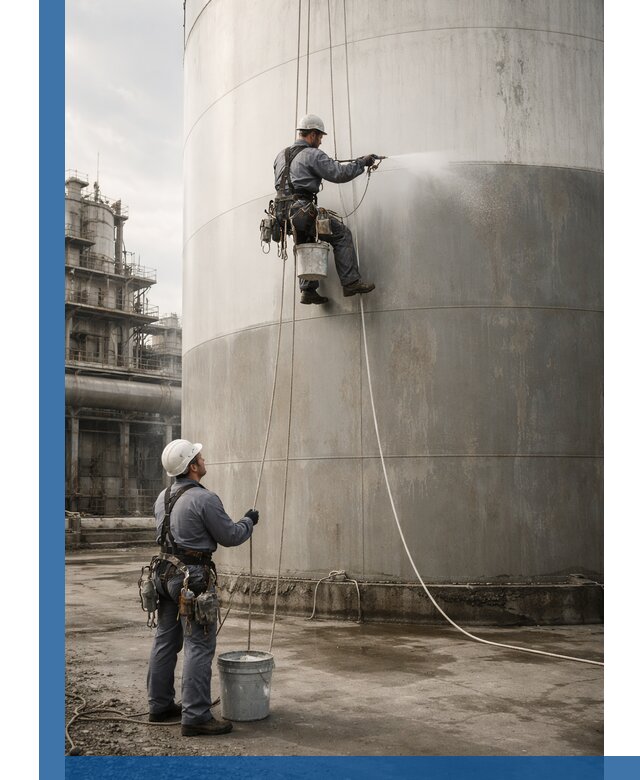 Покраска стальных резервуаров и емкостей в Краснокамске профессионально