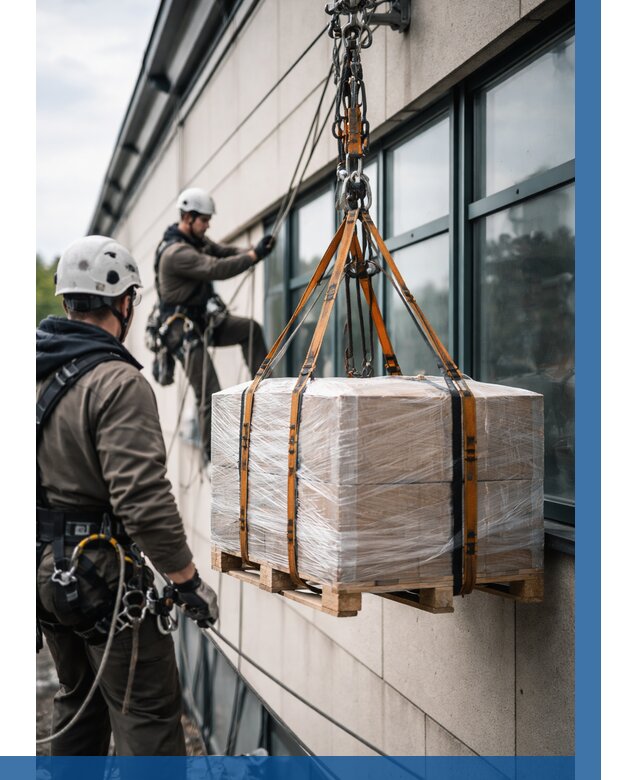 Подъем груза на высоту в Краснокамске от 3041 р. | ВЫСОТНИК-Кнм