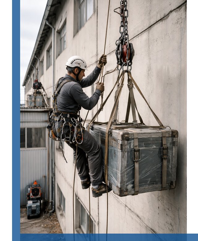 Подъем грузов на высоту в Краснокамске для промышленных объектов