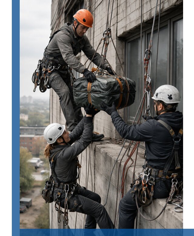 Перемещение грузов вручную в Краснокамске профессионально и безопасно