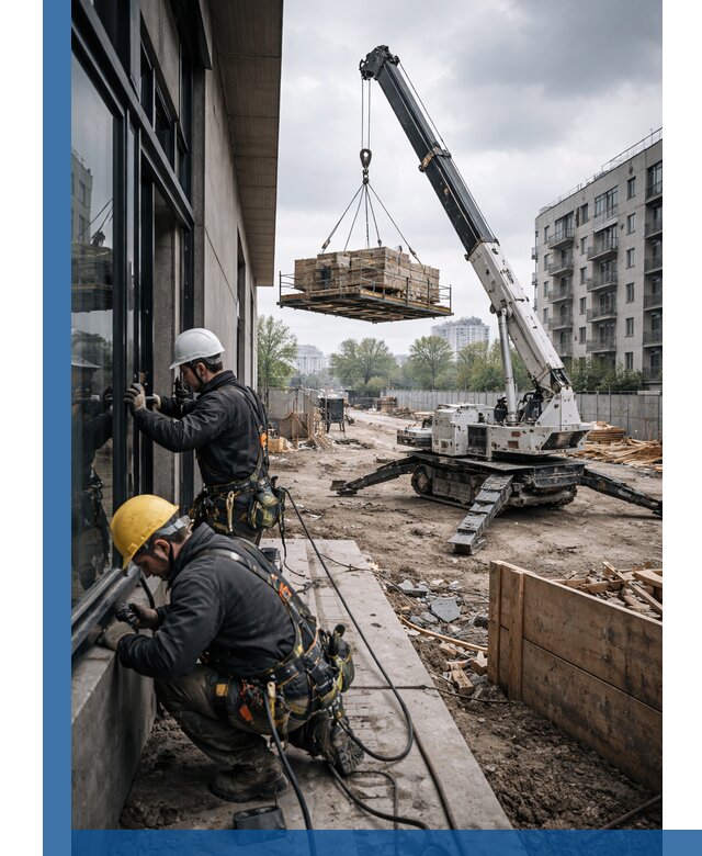 Аренда крана Пионер в Краснокамске для строительных работ