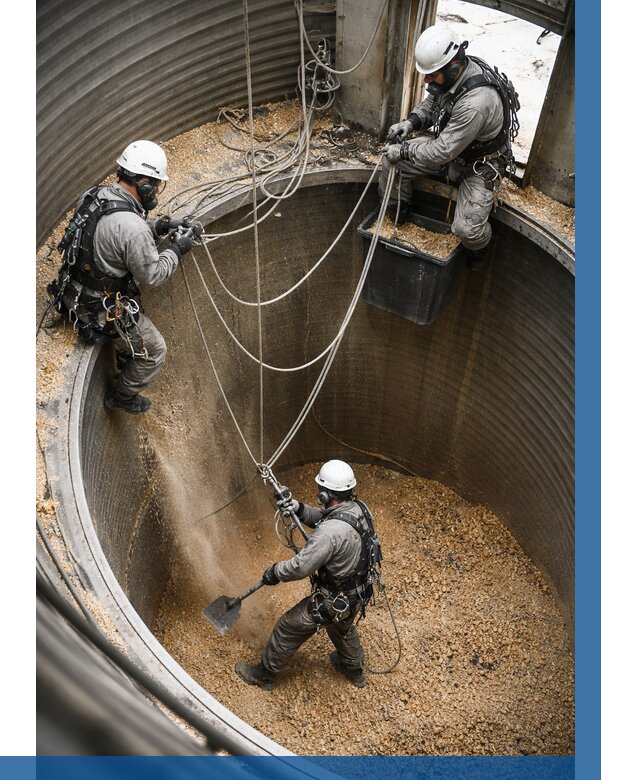 Чистка зерновых бункеров в Краснокамске от 12164 р. | ВЫСОТНИК-Кнм