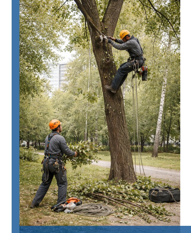 Санитарная обрезка деревьев в Краснокамске, профессионально и безопасно