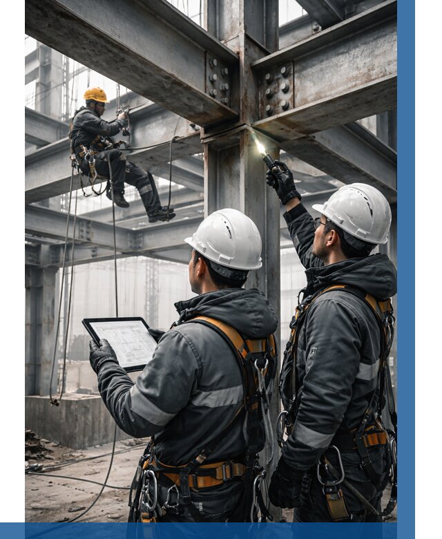 Обследование металлоконструкций в Краснокамске от 5575 р. | ВЫСОТНИК-Кнм